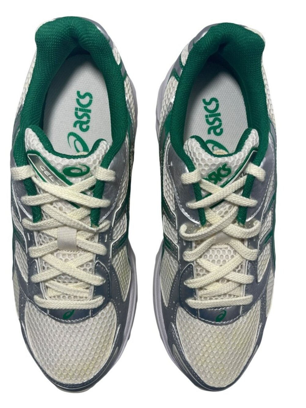 Asics Gel-1130 Running Shoes Cream/Kale Unisex US Men's Sz 8 Women's Sz 9.5 NWB - Picture 7 of 11
